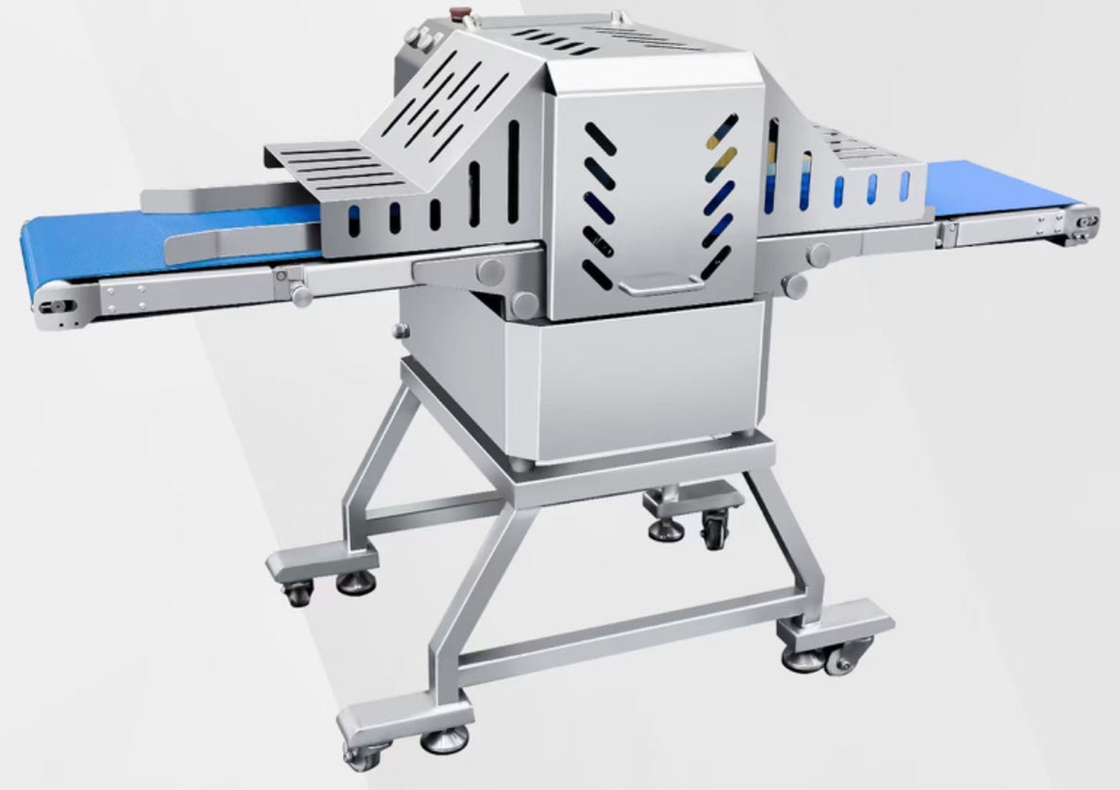 Fresh meat slicing machine